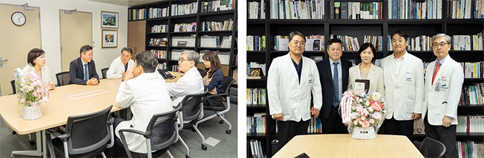 두 사람의 마음이 '하나'가 되다 - 윤석준, 이자영 중앙의대 동문 부부 1천만 원 후원 두 사람의 마음이 '하나'가 되다 - 윤석준, 이자영 중앙의대 동문 부부 1천만 원 후원